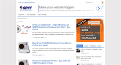 Desktop Screenshot of greeairconditioner.com